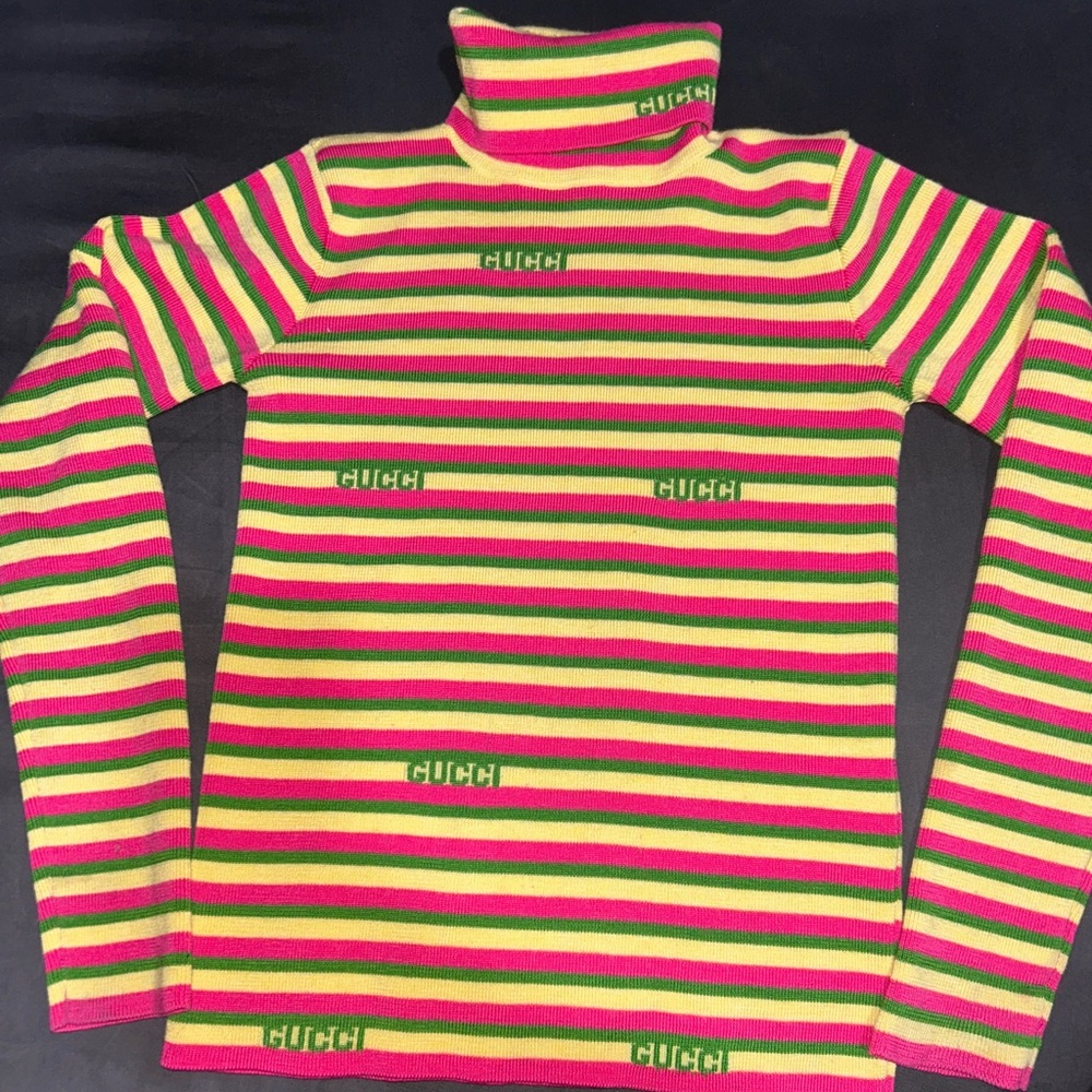 Gucci Striped Multicolor Sweater